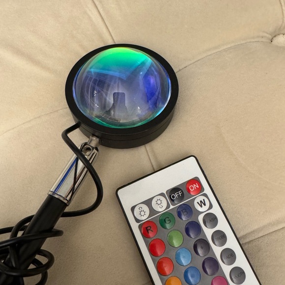 Colorful LED Projection Lamp with Remote - Picture 2 of 2
